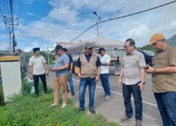 Pemkab Segera Lakukan Normalisasi Saluran Irigasi di Lhoknga