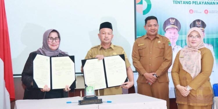 Pemkab Aceh Jaya Jalin Kerja Sama dengan RSU Cempaka Lima Banda Aceh