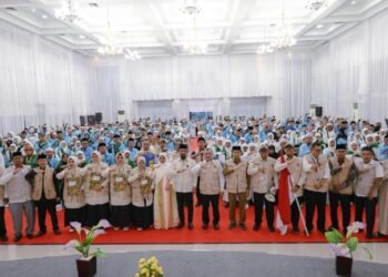 Al- Farlaky Lepas Jamaah Haji Kloter 7 di Embarkasi Haji Banda Aceh