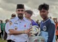 Al-Farlaky Kick Off Turnamen Sepak Bola Pelajar SMA Sederajat di Simpang Ulim