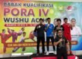Empat Atlet Wushu Aceh Besar Lolos PORA, Dua Raih Medali Emas di Pra Kualifikasi
