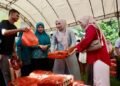 Ketua TP PKK Aceh Besar Apresiasi Pemprov Gelar Pasar Murah di Peukan Bada