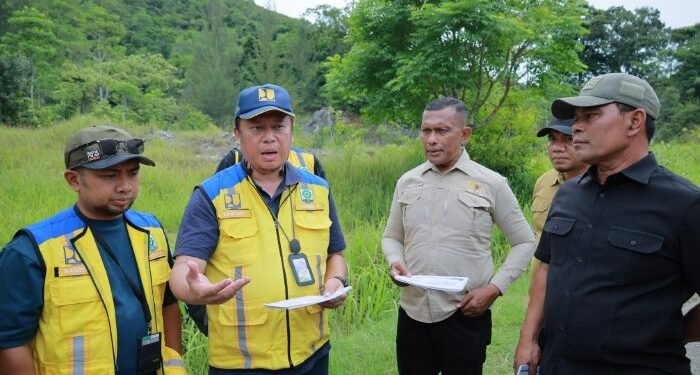 Bupati Aceh Besar dan DPR RI Tinjau Lokasi Pembangunan SPAM Regional di Leupung