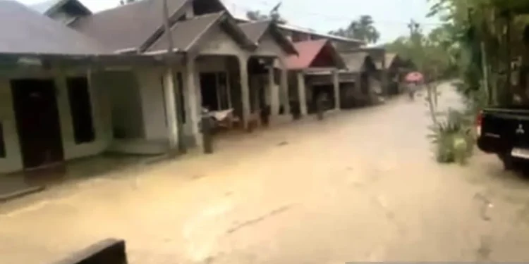 Tiga Desa di Aceh Barat Mulai Terendam Banjir Luapan