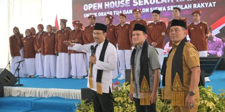 Soal Sekolah Rakyat, Wagub Dekfadh: Terimakasih Pak Prabowo