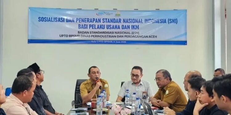 Disperindag Aceh Target Miliki Lembaga Sertifikasi Produk SNI