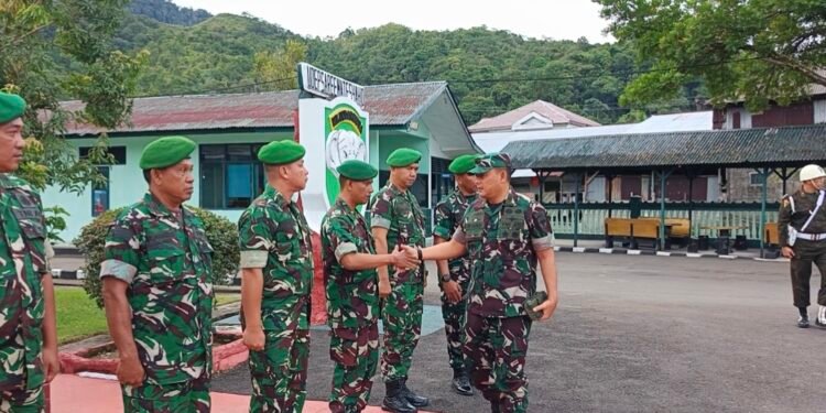 Kasdam Iskandar Muda Kunker ke Kodim 0107/Aceh Selatan, Tekankan Profesionalisme dan Peran Strategis Babinsa