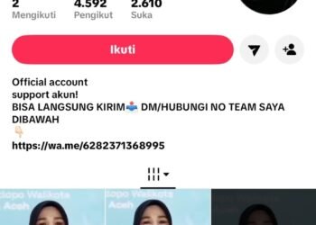 Akun TikTok Catut Nama Wali Kota Banda Aceh, Pemko Tegaskan Hoaks