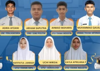 Siswa SMAN 1 Setia Bakti Berhasil 7 Lulus SNBT dan 1 Talenta di PTN