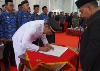 Para Pejabat dan Kepala Puskesmas di Abdya Resmi Dilantik, Berikut Daftar Lengkapnya