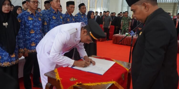 Para Pejabat dan Kepala Puskesmas di Abdya Resmi Dilantik, Berikut Daftar Lengkapnya