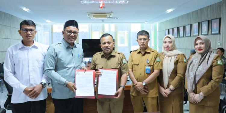 Tingkatkan Mutu Literasi, Pesantren Al Zahrah Teken MoU dengan DPKA