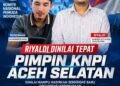 Riyaldi Dinilai Tepat Pimpin KNPI Aceh Selatan, Dinilai Mampu Hadirkan Semangat Baru Organisasi Kepemudaan
