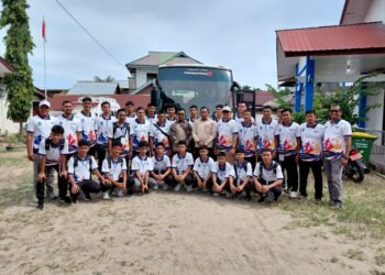 Lepas Kontingen Seleksi Pra-POPNAS Ke Aceh Barat, Jhon Rolexs: Jadilah Kebanggaan Daerah