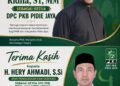 H. Muhammad Ridha Terpilih Pimpin DPC PKB Pidie Jaya, Hery Ahmadi Dapat Apresiasi atas Pengabdian