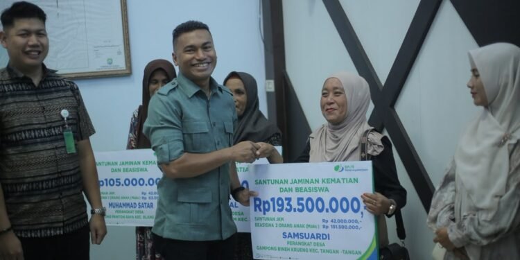 Salurkan Jaminan Kematian BPJS Ketenagakerjaan Senilai Rp1 Miliar Lebih, Dr. Safaruddin Minta Ahli Waris Untuk Pendidikan Anak