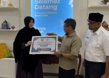 Pemko Banda Aceh Terima Dividen Perumdam Tirta Daroy
