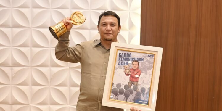 JMSI Anugerahkan Penghargaan Kemanusiaan kepada Mahlizar Safdi dari Posko Rakyat