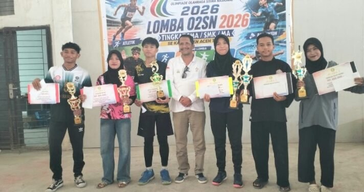 Cabdisdik Aceh Timur Sukses Gelar O2SN, SMAN Unggul Raih Juara Umum