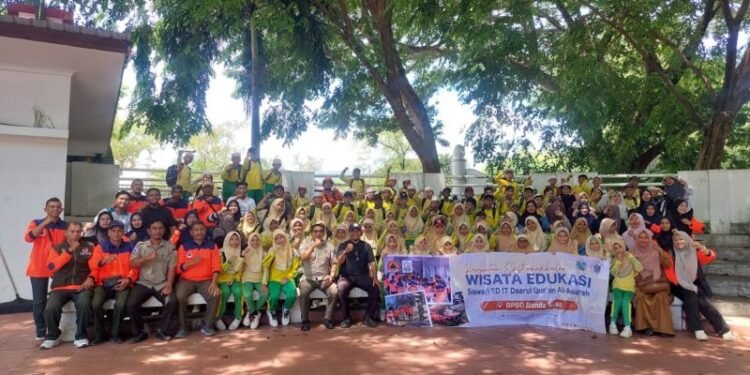BPBD Perkuat Edukasi Kebencanaan kepada Siswa SD IT Daarul Quran Al Aziziyah