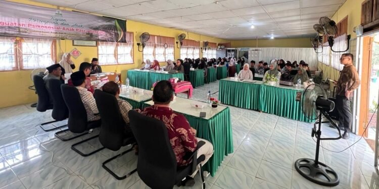Saweu Sikula SMAN 1 Mesjid Raya, Pemerintah Aceh Perkuat Psicososial Anak Didik Pasca Bencana