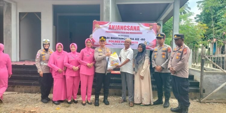 Jelang Hari Bhayangkara ke-80, Kapolres Pidie Jaya Sambangi Purnawirawan: Pengabdian Tak Pernah Pensiun