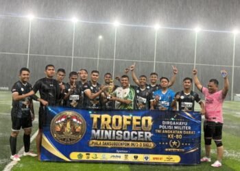 Drama Penalti di Tengah Hujan, Satreskrim Polres Pidie Rebut Gelar Juara Trofeo PM ke-80
