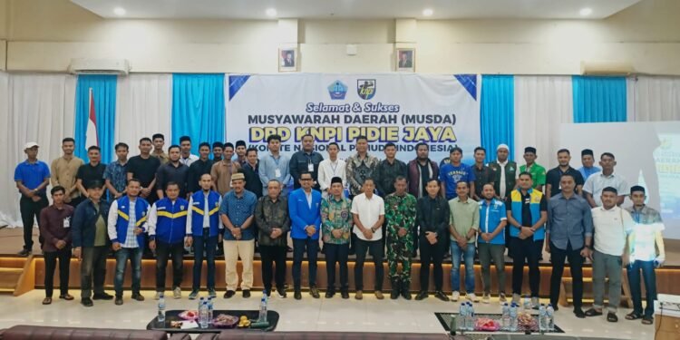 Marhaban (De’ Boy) Pimpin KNPI Pidie Jaya Secara Aklamasi