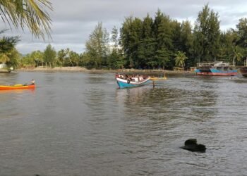 Meski Baru Saja Dikerjakan, Muara Lhok Pawoh Abdya Kembali Dangkal