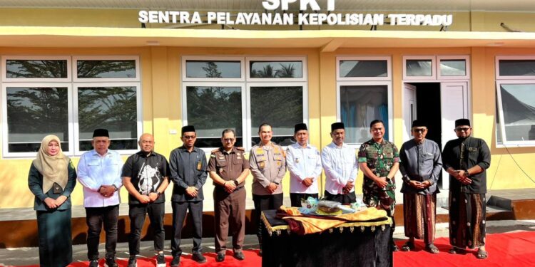 Gedung SPKT Baru Polres Pidie Jaya Diresmikan, Perkuat Wajah Pelayanan Publik yang Modern dan Humanis