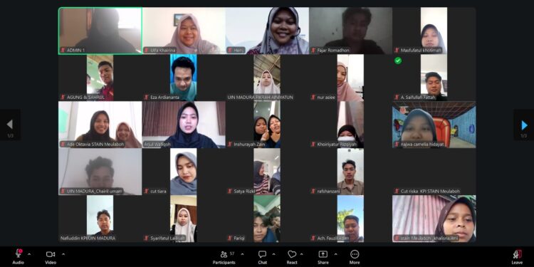Prodi KPI UIN Madura dan STAIN Meulaboh Sorot Komunikasi Publik Pemerintah Melalui Webinar Kolaborasi