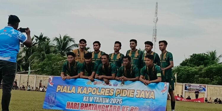 Libas Panteraja FC 7-1, Ulim United ke Final Piala Kapolres Pidie Jaya 2026