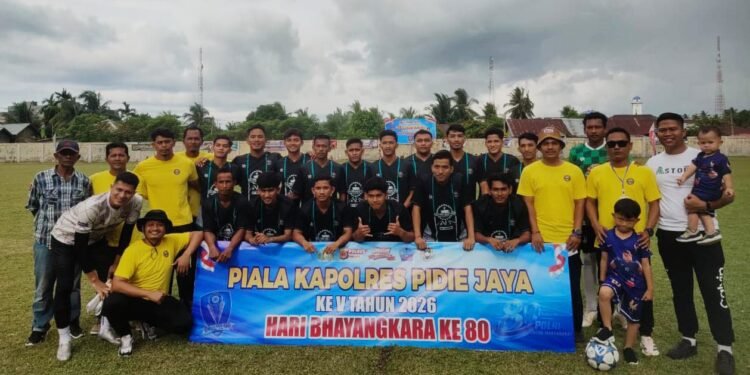 Meurah Dua FC Melaju Ke Final Piala Kapolres Pijay, Usai Singkirkan Bandar Baru FC