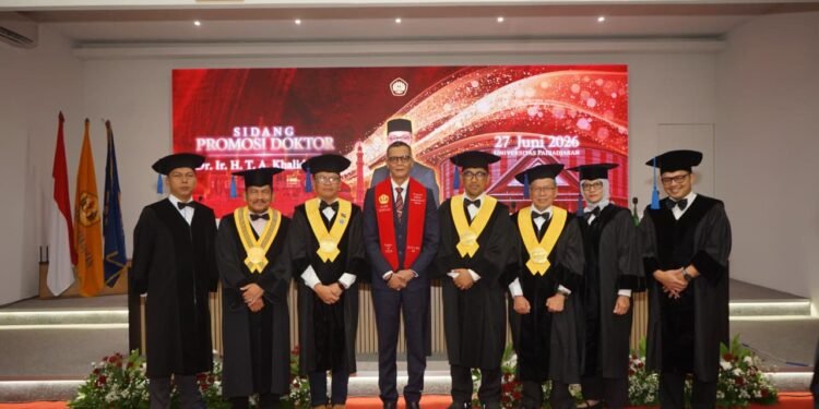 TA Khalid Raih Gelar Doktor Cumlaude di Unpad ‎