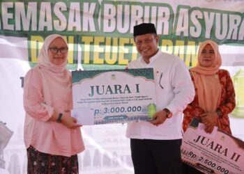 Sukamakmur Juara Toet Apam dan Bubur Asyura di Aceh Besar