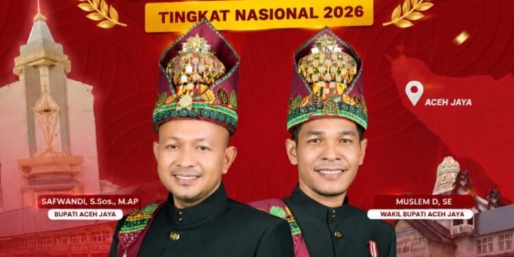 Pemkab Aceh Jaya Wakili Aceh pada Penghargaan Pembangunan Daerah Tingkat Nasional