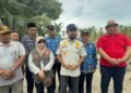 Bupati Al-Farlaky Tinjau Jaringan Irigasi Rusak Pascabanjir