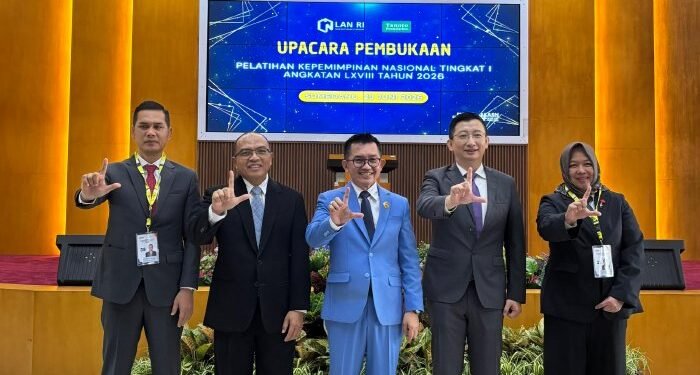 Sekda Aceh Ikuti Pelatihan Kepemimpinan Nasional Tingkat I LAN RI
