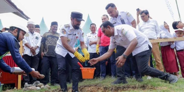 Pemkab Aceh Timur Bangun Kembali Sekolah Rusak Diterjang Banjir