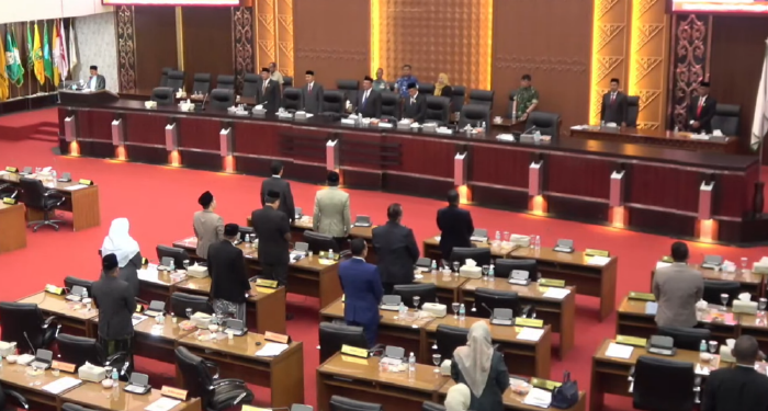 DPRA Tetapkan Tiga Rancangan Qanun Usul Inisiatif 2026