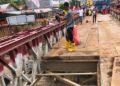 Kementerian PU Kebut Perbaikan Jembatan Bailey Kutablang 