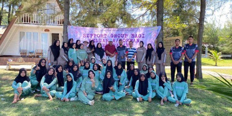 Dosen Psikologi Unimal Fasilitasi Support Group bagi Korban Kekerasan di Aceh Utara