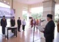 Bupati Aceh Besar Lantik JPT Pratama dan Administrator, Tekankan Amanah Jabatan dan Peningkatan Kinerja