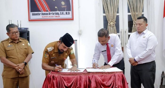 Pemkab Aceh Timur dan Kejari Teken Kesepakatan Bersama Penanganan Masalah Hukum