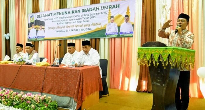 Pemkab Aceh Besar Umrahkan 22 Juara MTQ Aceh XXXVII
