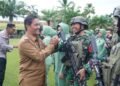 Wakil Bupati Aceh Besar Yakin 450 Prajurit Yonif 117/KY Siap Jaga Batas Negara