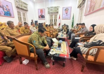 Al-Farlaky Sambut Tim BPK Pada Entry Meeting Pemeriksaan Terperinci TA 2025