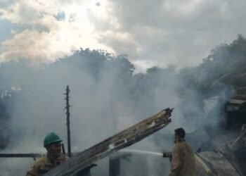 Pemilik Pergi Haji, Satu Rumah di Lam Bateung Baitussalam Hangus Terbakar