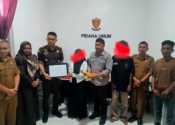 Pemkab Aceh Jaya Kawal Penyerahan Restitusi Rp30 Juta kepada Korban Kekerasan Seksual Anak