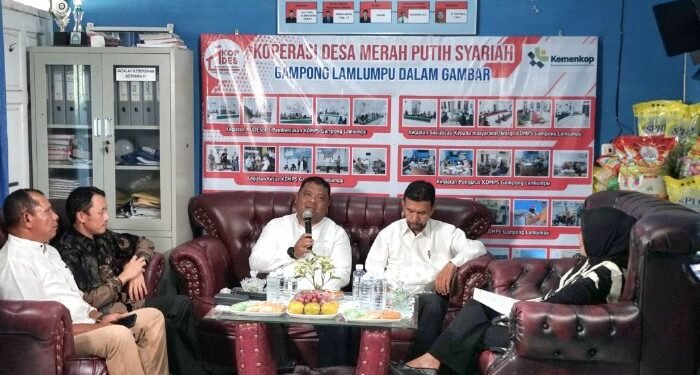 Kadiskopukmdag Aceh Besar Dorong KDMP Harus Aktif dan Inovatif, Lam Lumpu Jadi Contoh